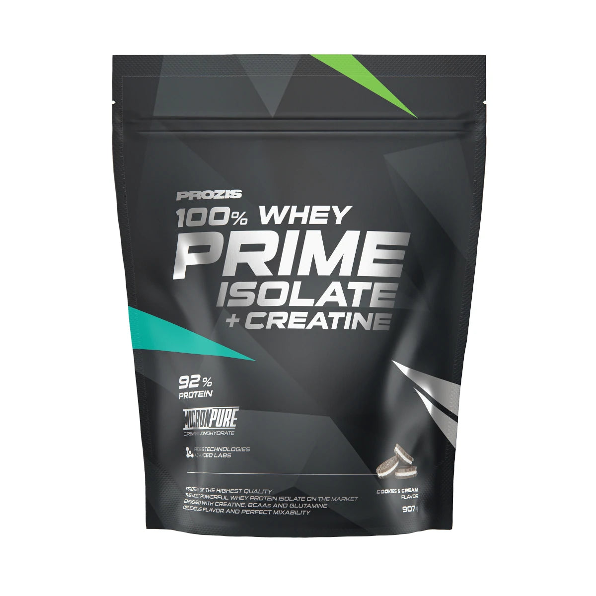 100% Whey Prime Isolate + Creatine - Biscotto e crema