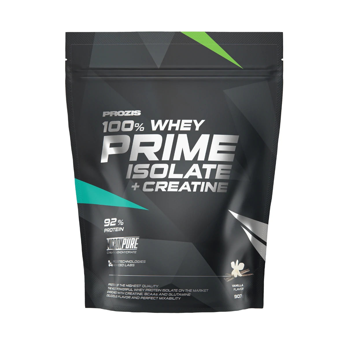 100% Whey Prime Isolate + Creatine - Vaniglia
