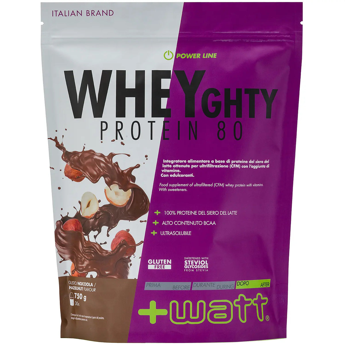 Wheyghty Protein 80 - Nocciola