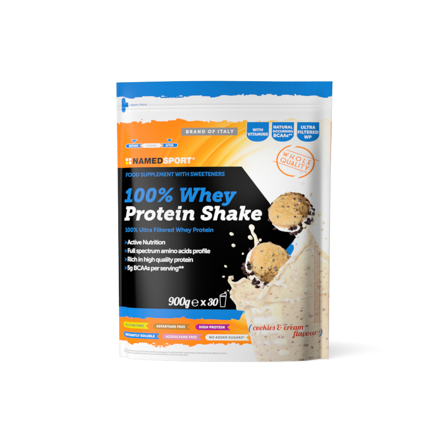 NAMEDSPORT 100% Whey Protein Shake Cookies & Cream 900g