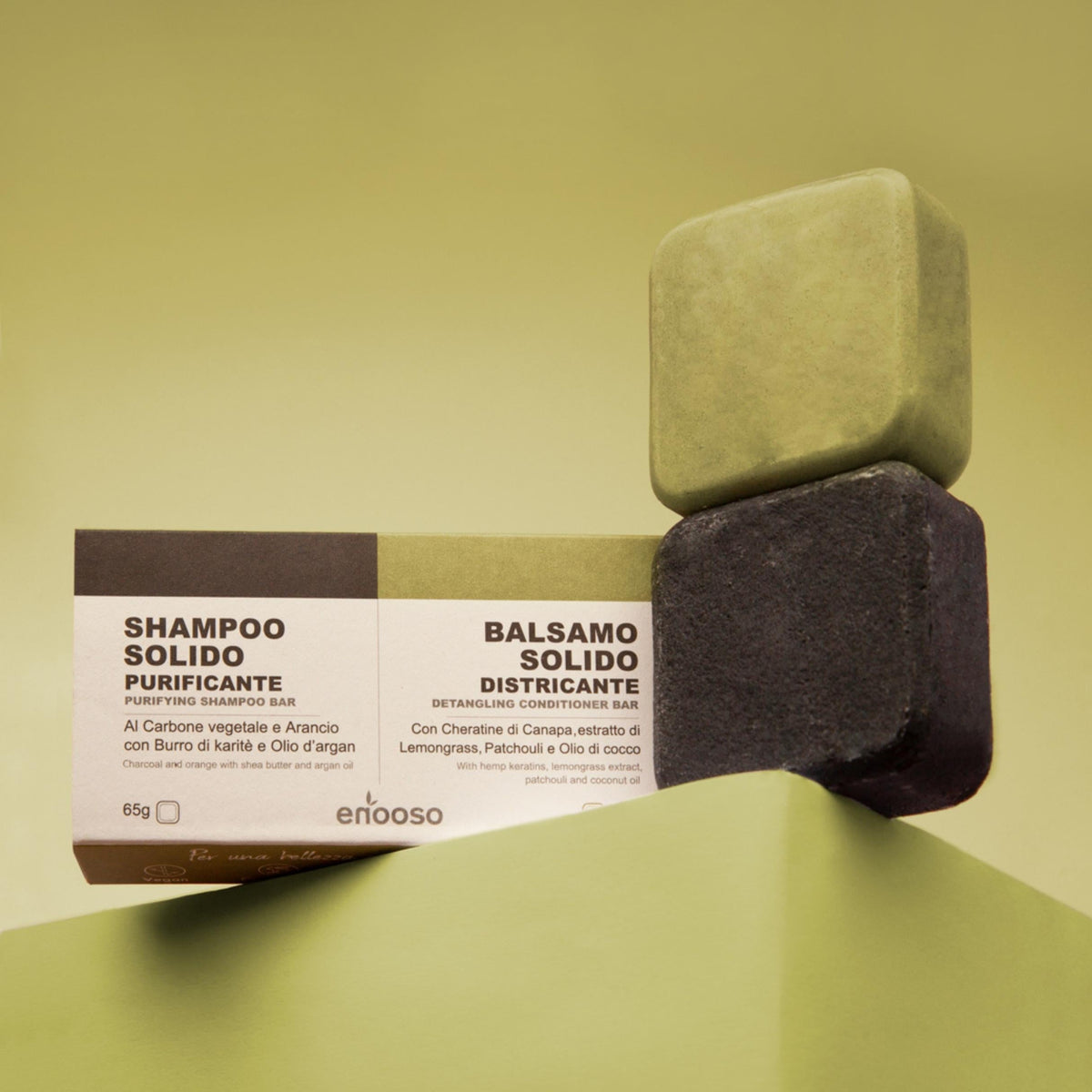 Set Shampoo + Balsamo Solidi