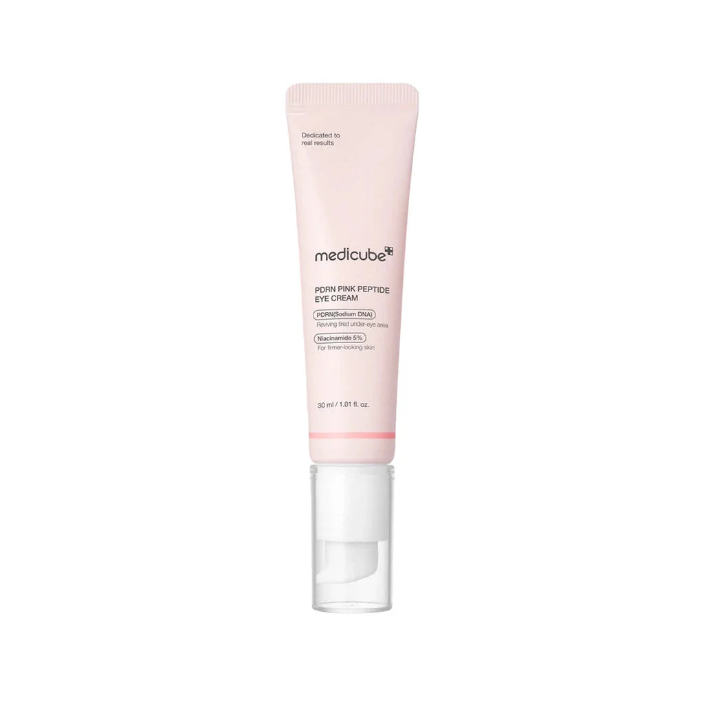Medicube Salmon DNA PDRN Pink Peptide Eye Serum with Niacinamide and 99% Purity