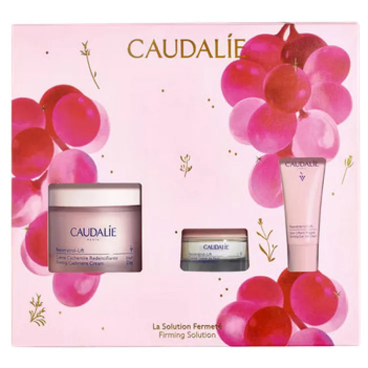 Caudalie Resveratrol-Lift: Crema Cashmere 50ml, Crema Notte 15ml, Contorno Occhi 5ml
