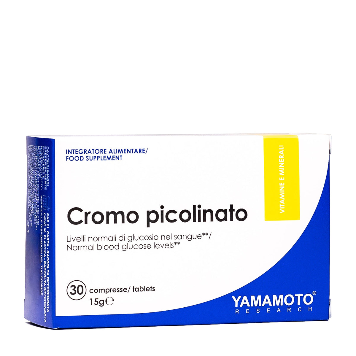 Yamamoto Cromo Picolinato 30 compresse