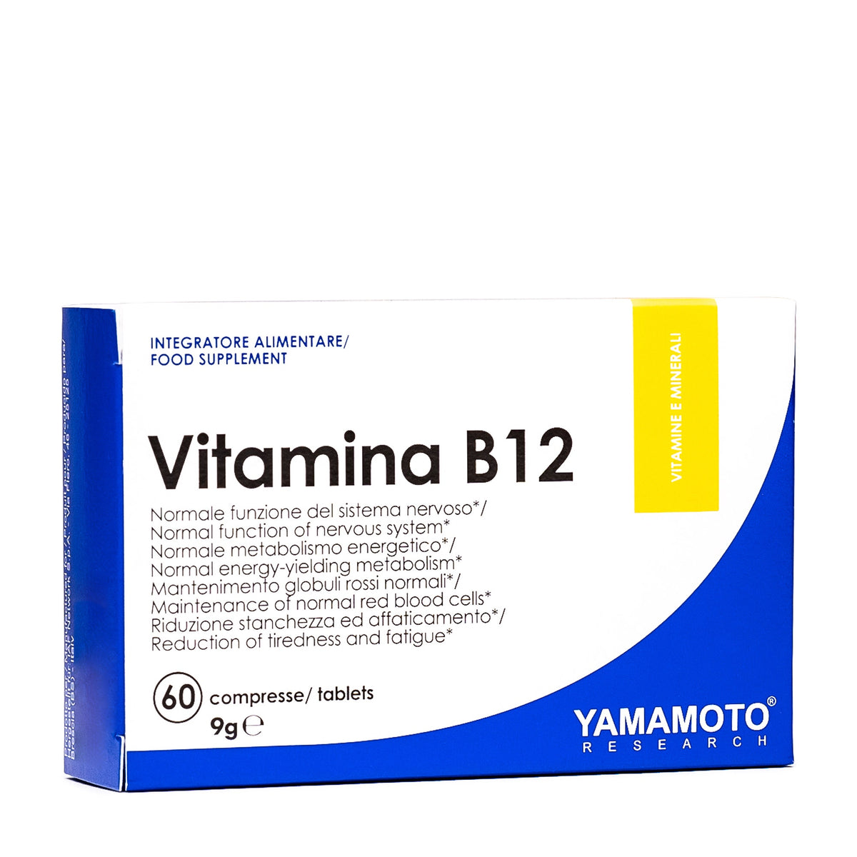 Yamamoto Vitamina B12 Metilcobalamina 1000mcg 60 compresse
