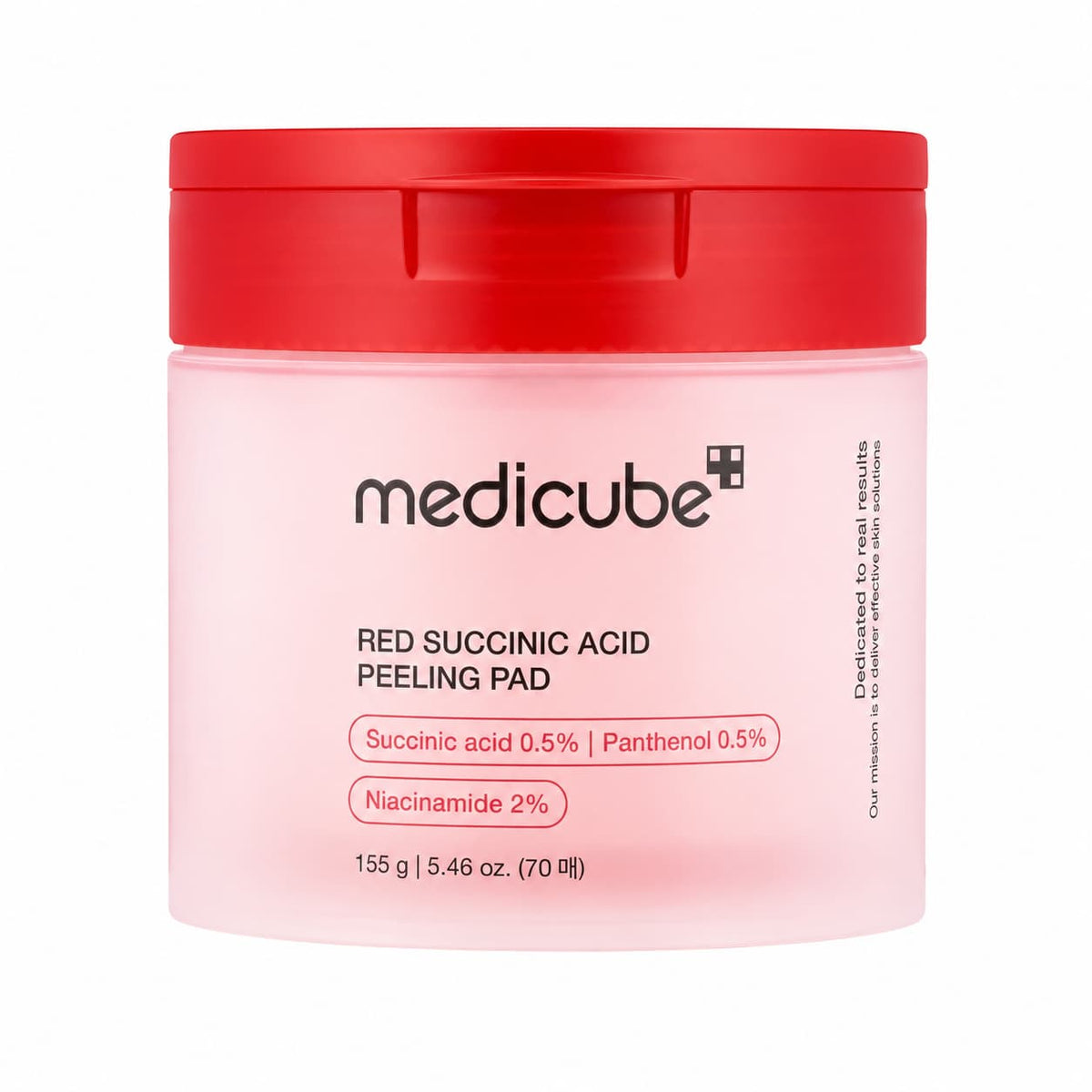 Medicube Exfoliating Facial Pads Red Succinic Acid Peeling Pad 155 G