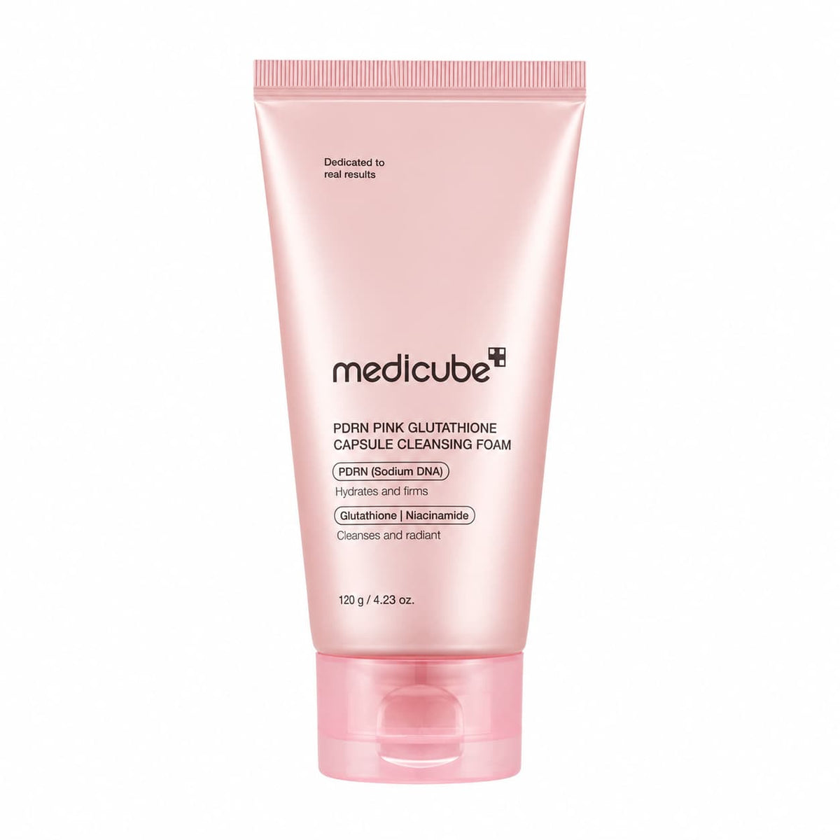 Medicube Pdrn Pink Glutathione Capsule Cleansing Foam 120g