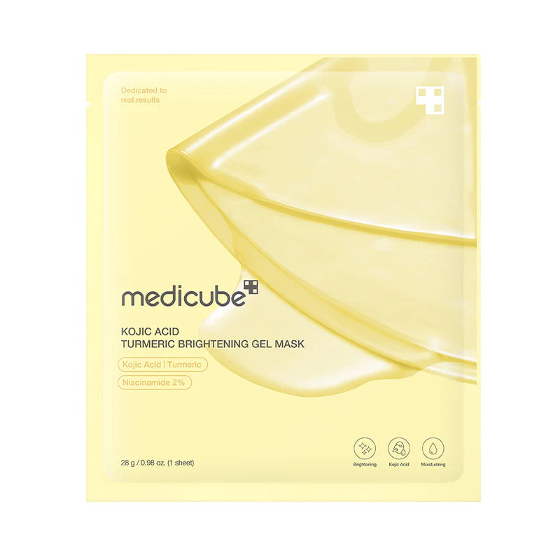 Medicube Kojic Acid Turmeric Brightening Gold Jelly Gel Mask Overnight Face