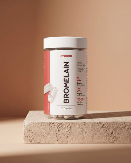 Bromelina 1500mg 60 capsule Prozis - foto prodotto stile Ama Benessere