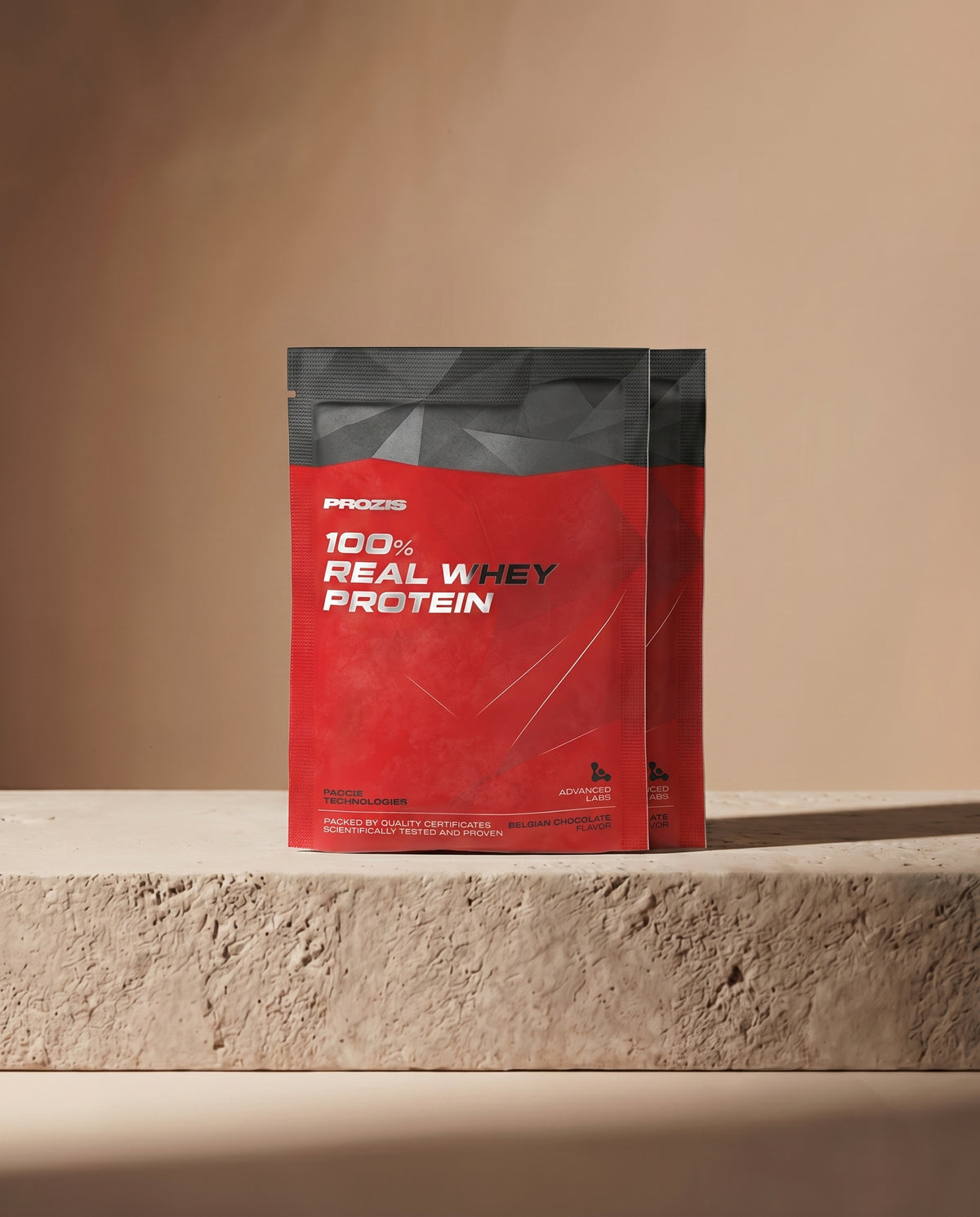 3x Sachet 100% Real Whey Protein 30g Prozis - foto prodotto stile Ama Benessere