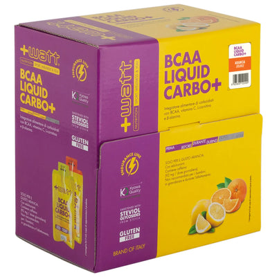 +Watt BCAA Liquid Carbo+ - Arancia