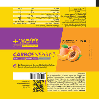 +Watt Carbo Energy+ - Albicocca