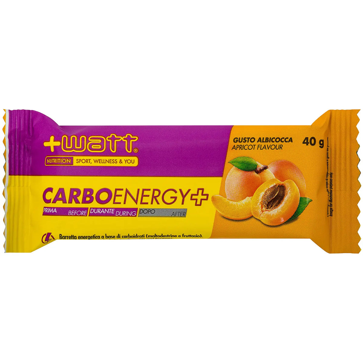 +Watt Carbo Energy+ - Albicocca