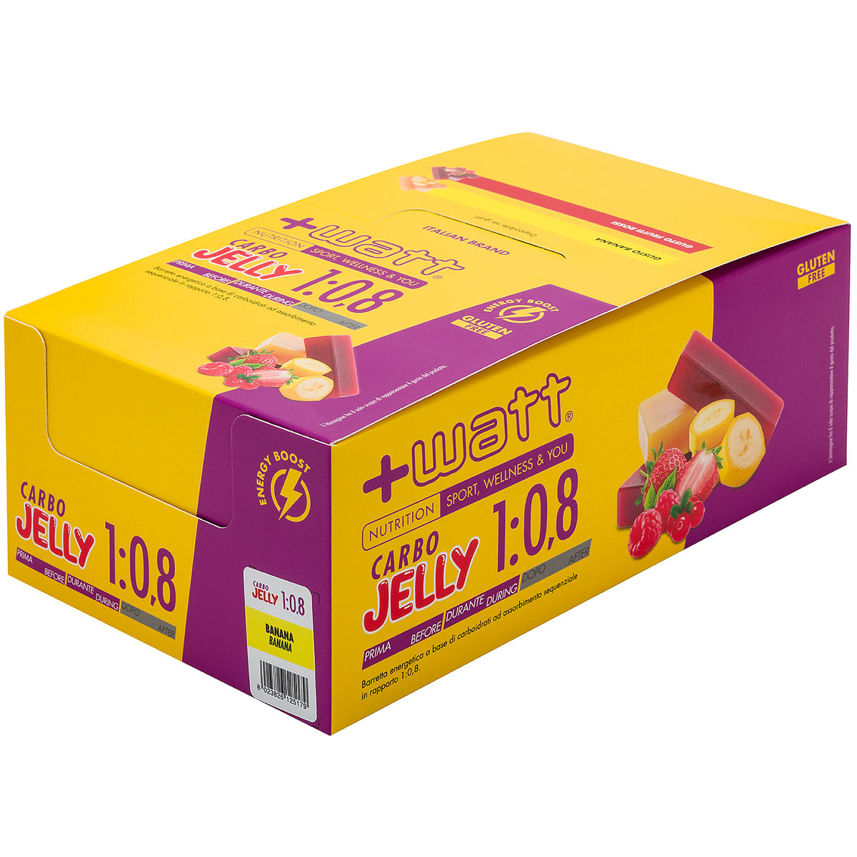 +Watt Carbo Jelly 1:0,8 - Banana