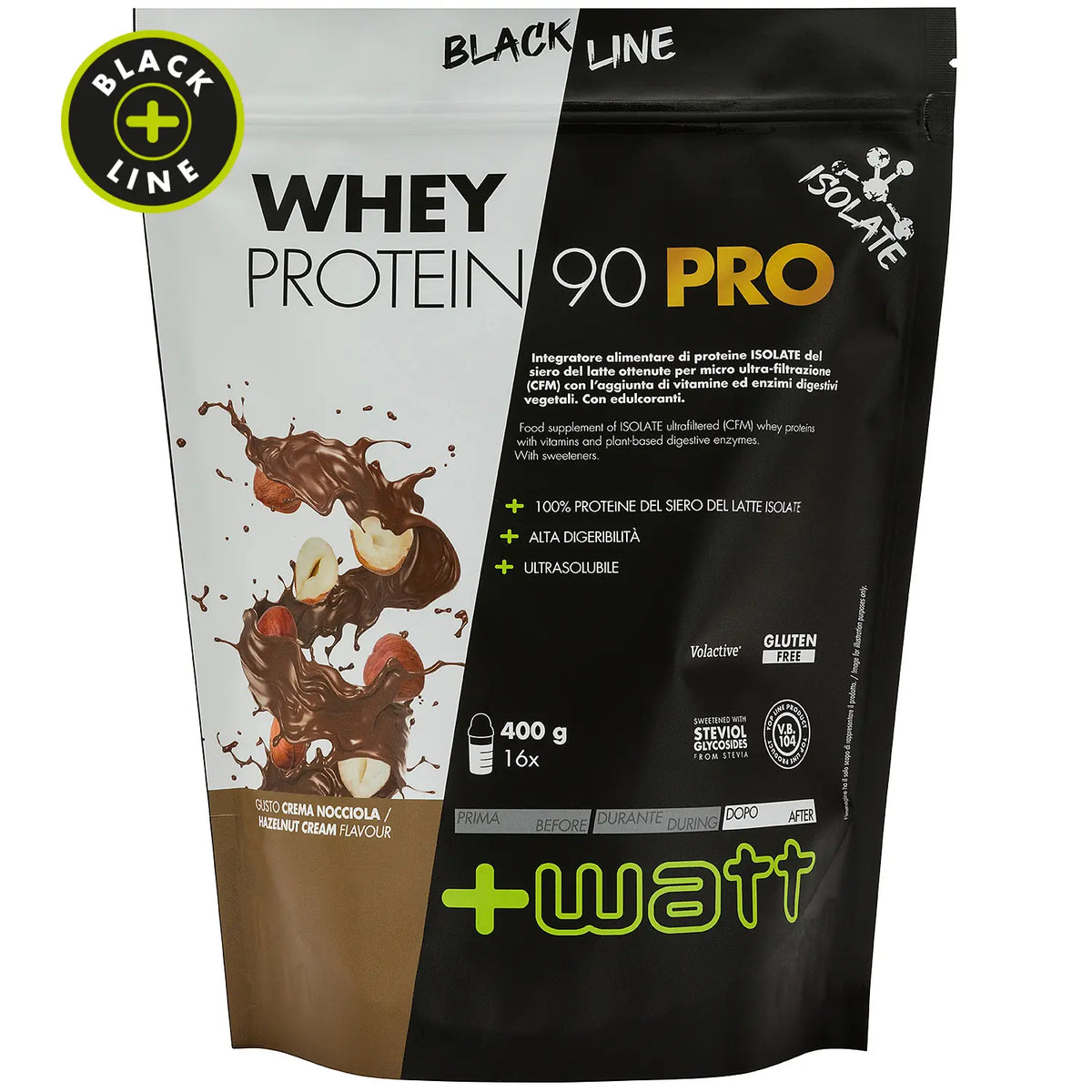 Whey Protein 90 Pro - Crema nocciola