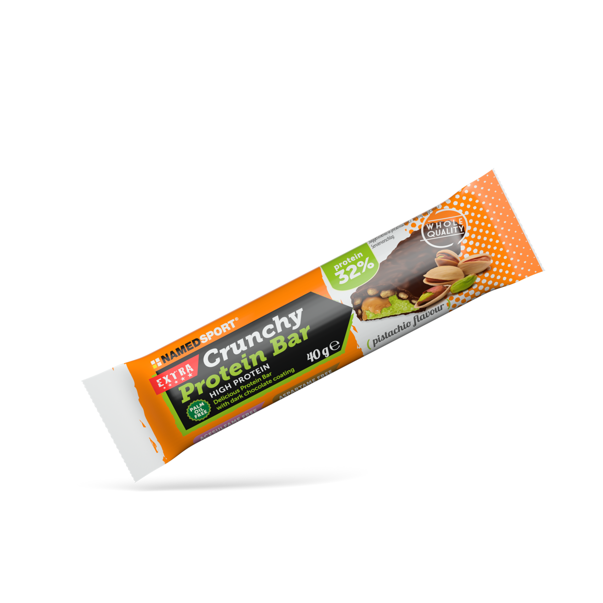 NAMEDSPORT Crunchy Protein Bar Pistachio 40g