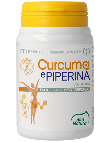 CURCUMA E PIPERINA