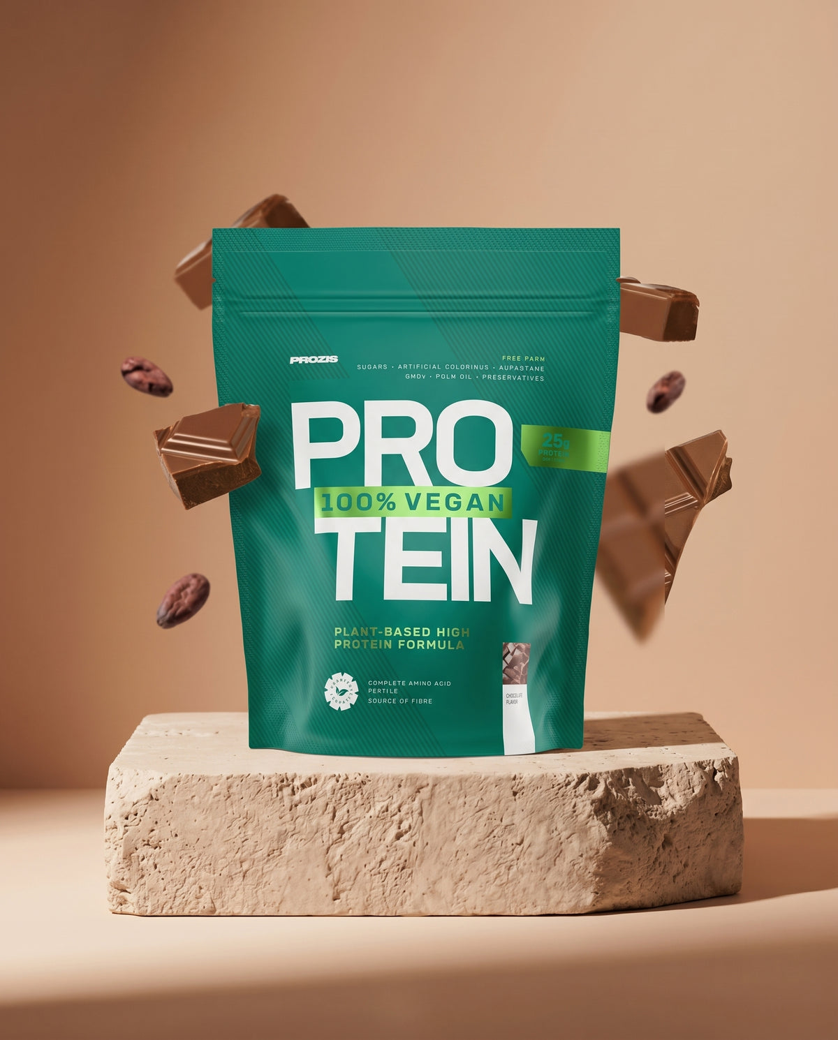 Supreme 100% Vegan Protein 700g Prozis - foto prodotto stile Ama Benessere