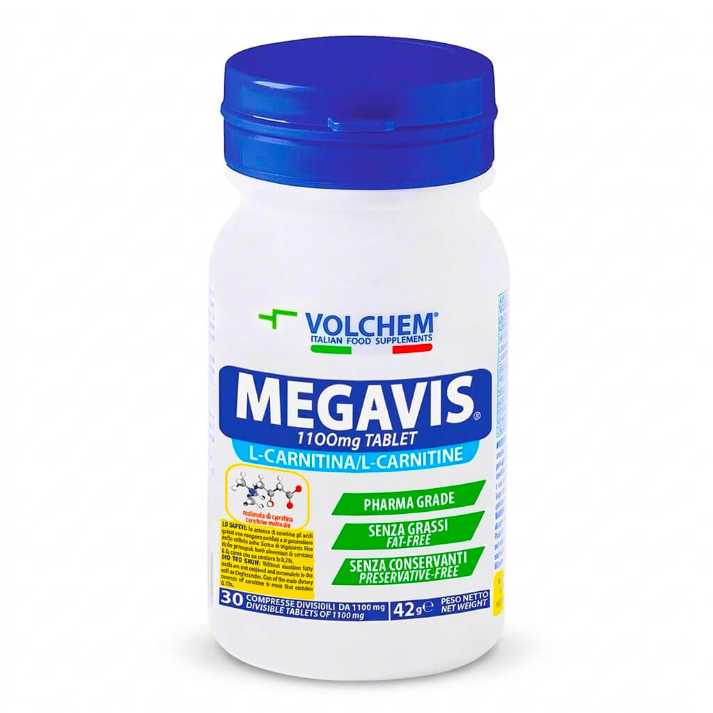 MEGAVIS® 1100 30 cpr da 1100mg L-CARNITINA