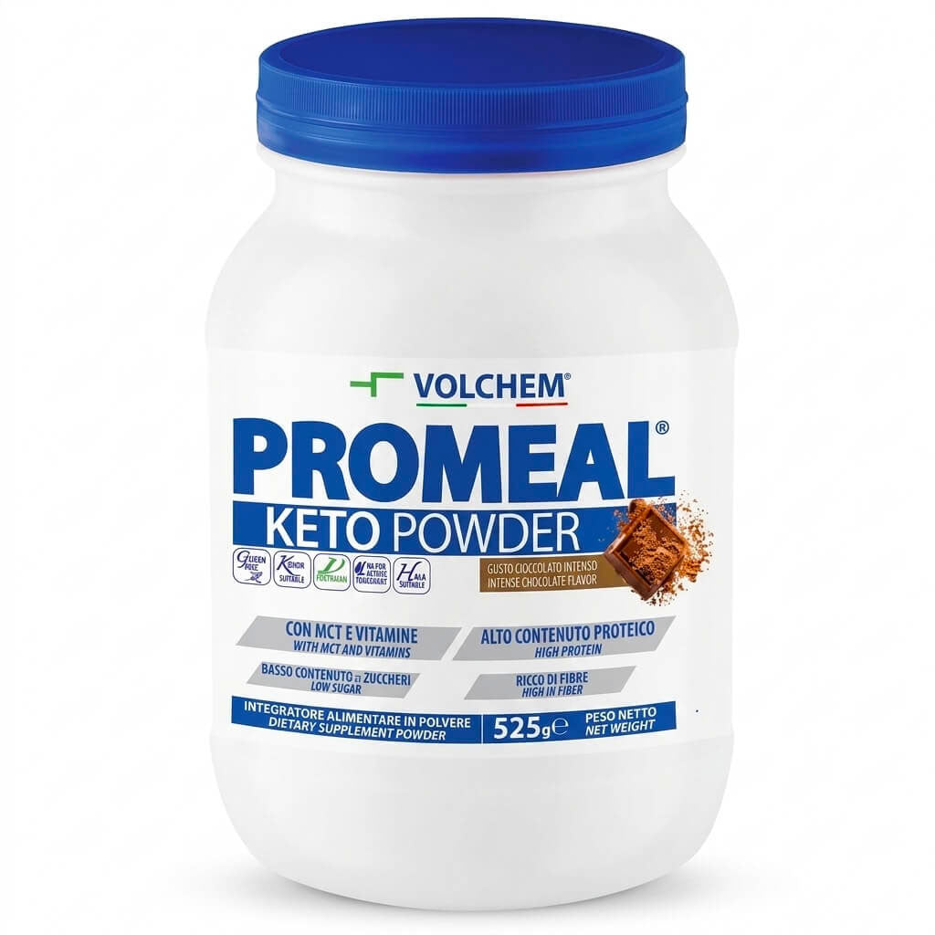 PROMEAL® KETO POWDER 525g PREPARATO CHETOGENICO IN POLVERE - Gusti: Cioccolato/Caramel Vaniglia/Pistacchio