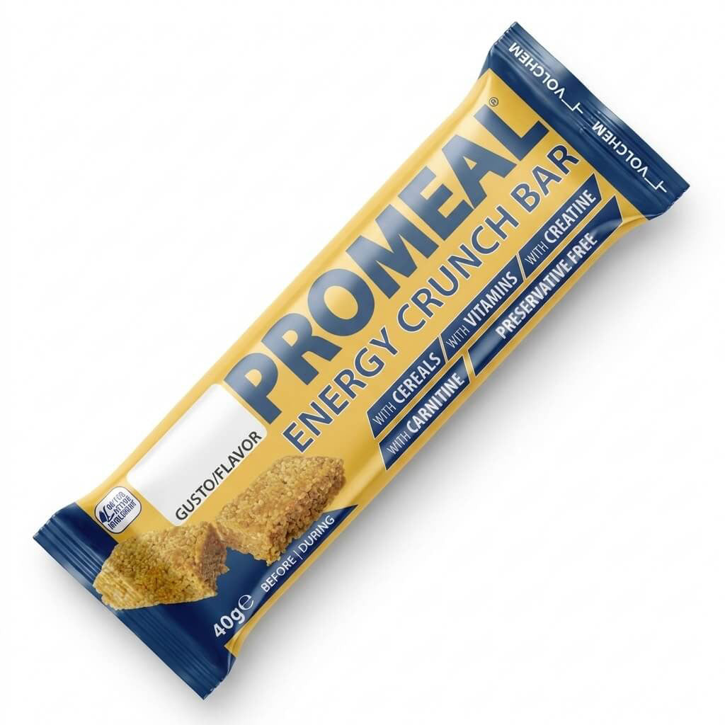 PROMEAL® ENERGY CRUNCH sc.30 BARRETTE da 40g Gusti: Yogurt/Miele/Cacao/Noci & Miele