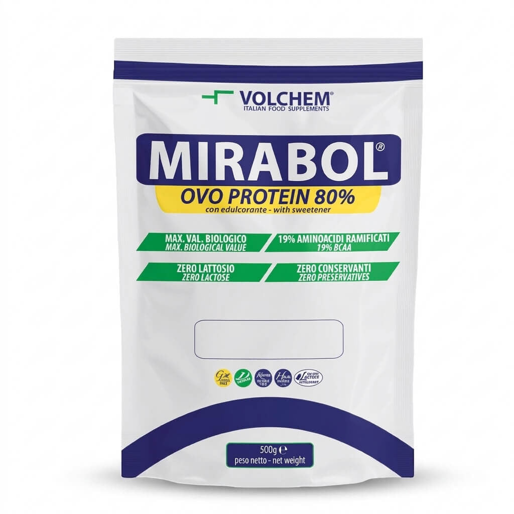 MIRABOL® OVO PROTEIN 80% 750g PROTEINE DELL'UOVO - Gusto: Crema di limone