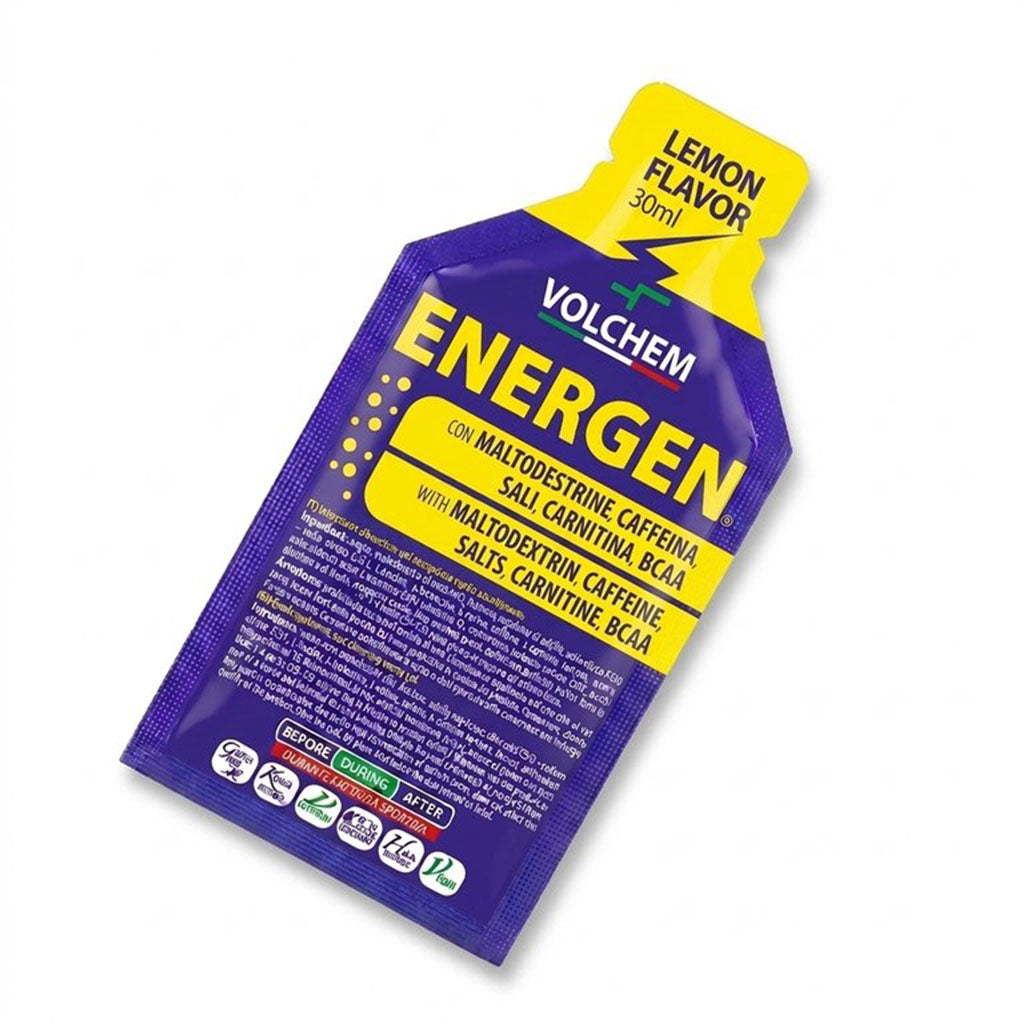 ENERGEN® 30ml 30 buste da 30ml GEL ENERGETICO - Gusti: Arancia/Fruit Blast/Limone/Cola/Caffè