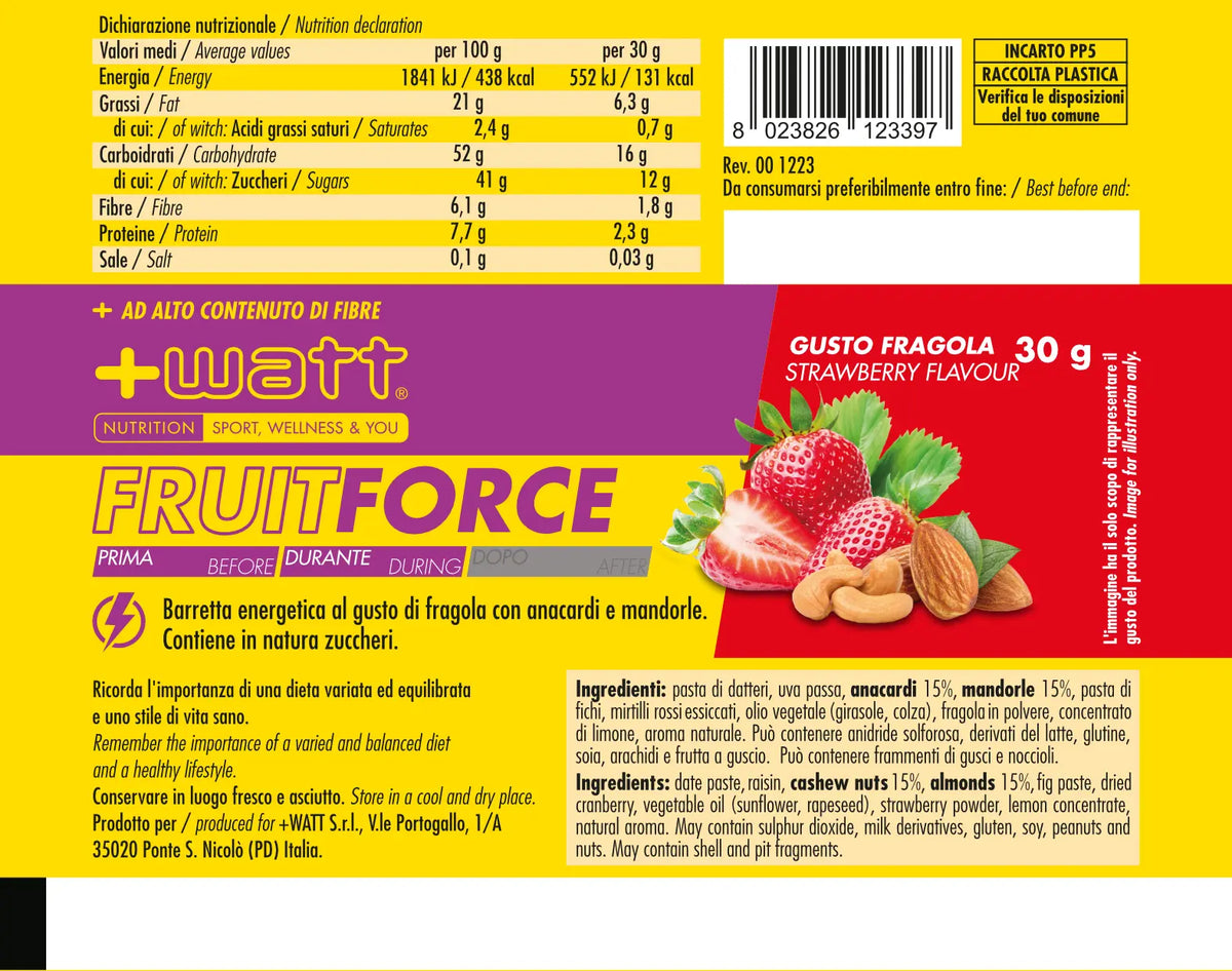 +Watt Fruit Force - Fragola