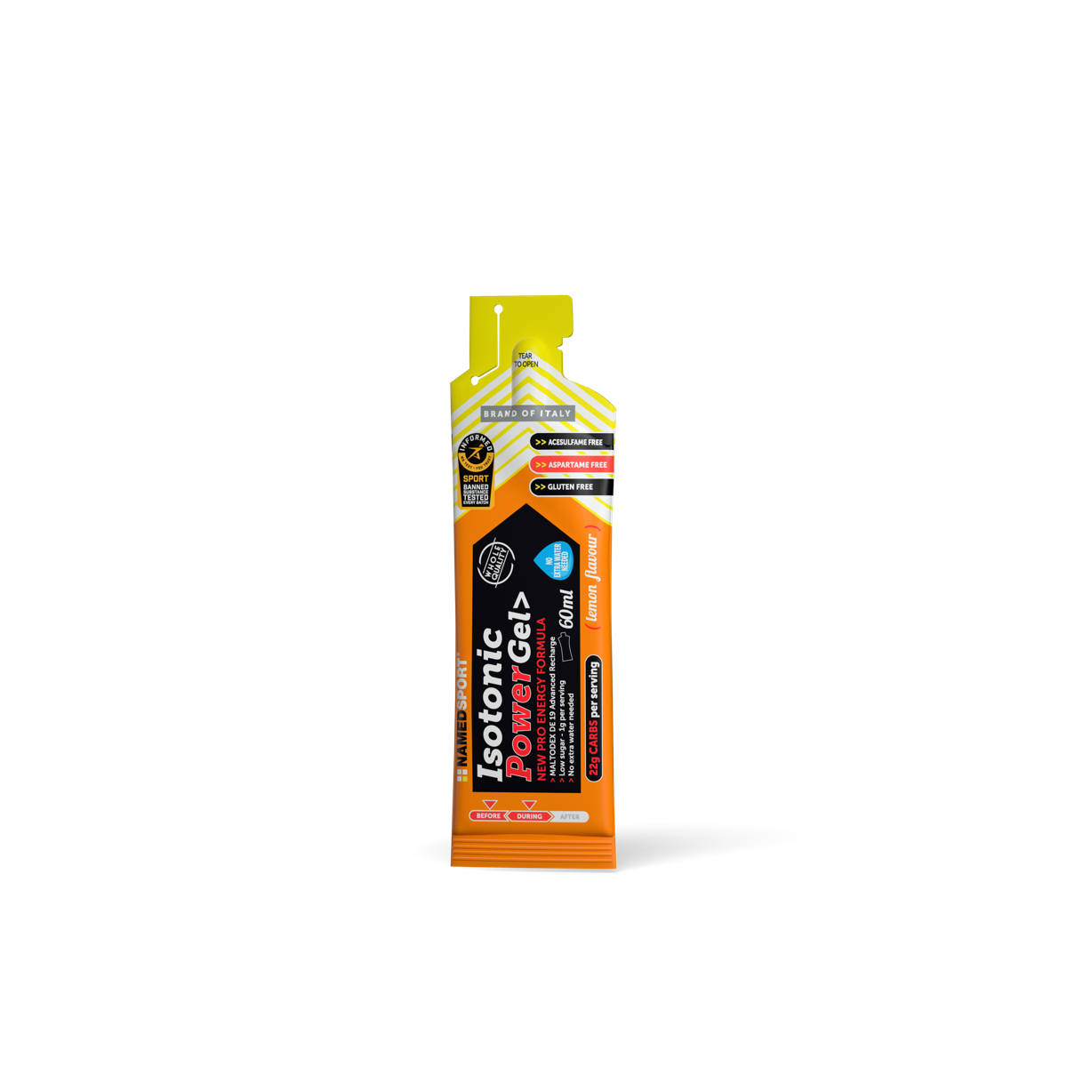 NAMEDSPORT Isotonic Power Gel Lemon