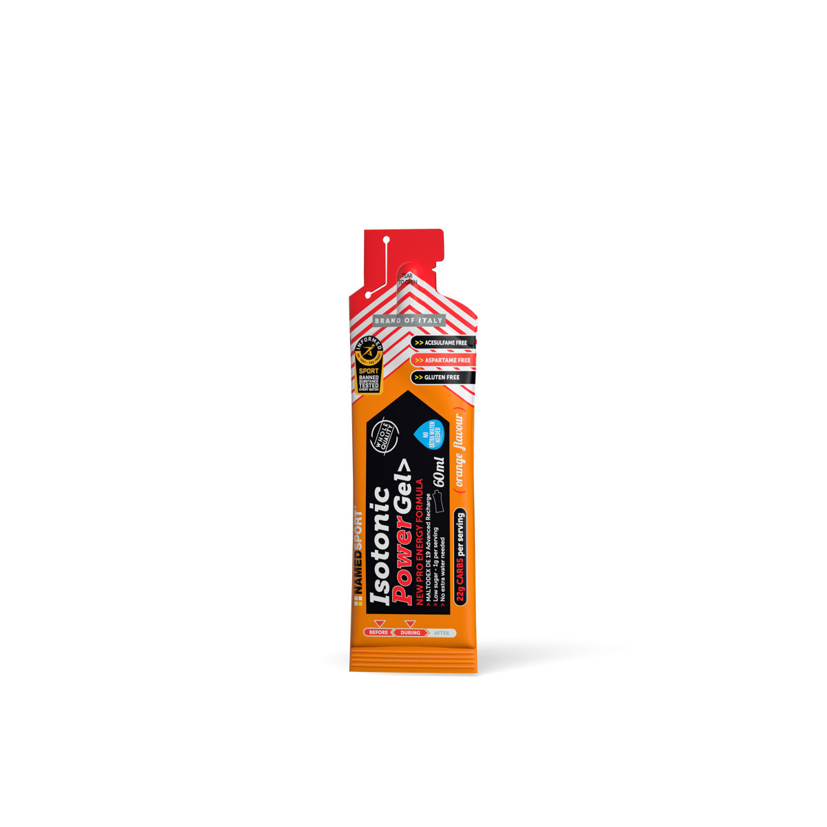 NAMEDSPORT Isotonic Power Gel Orange