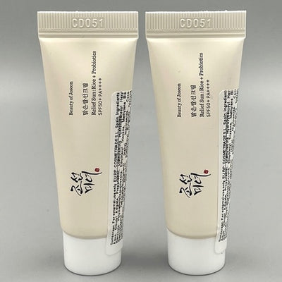 Beauty of Joseon Relief Sun: Rice + Probiotics SPF50+ (crema solare viso lenitiva ai probiotici) 10ml (mini)