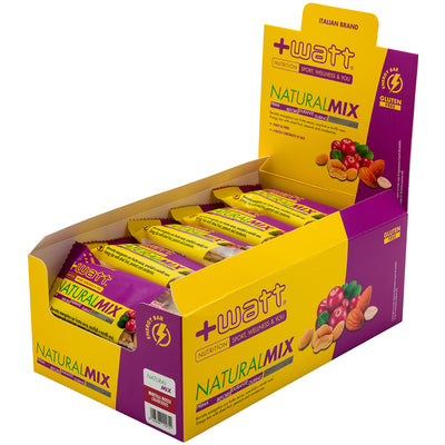 +Watt Natural Mix - Arachidi e mirtilli rossi