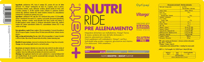 +Watt Nutri Ride pre allenamento
