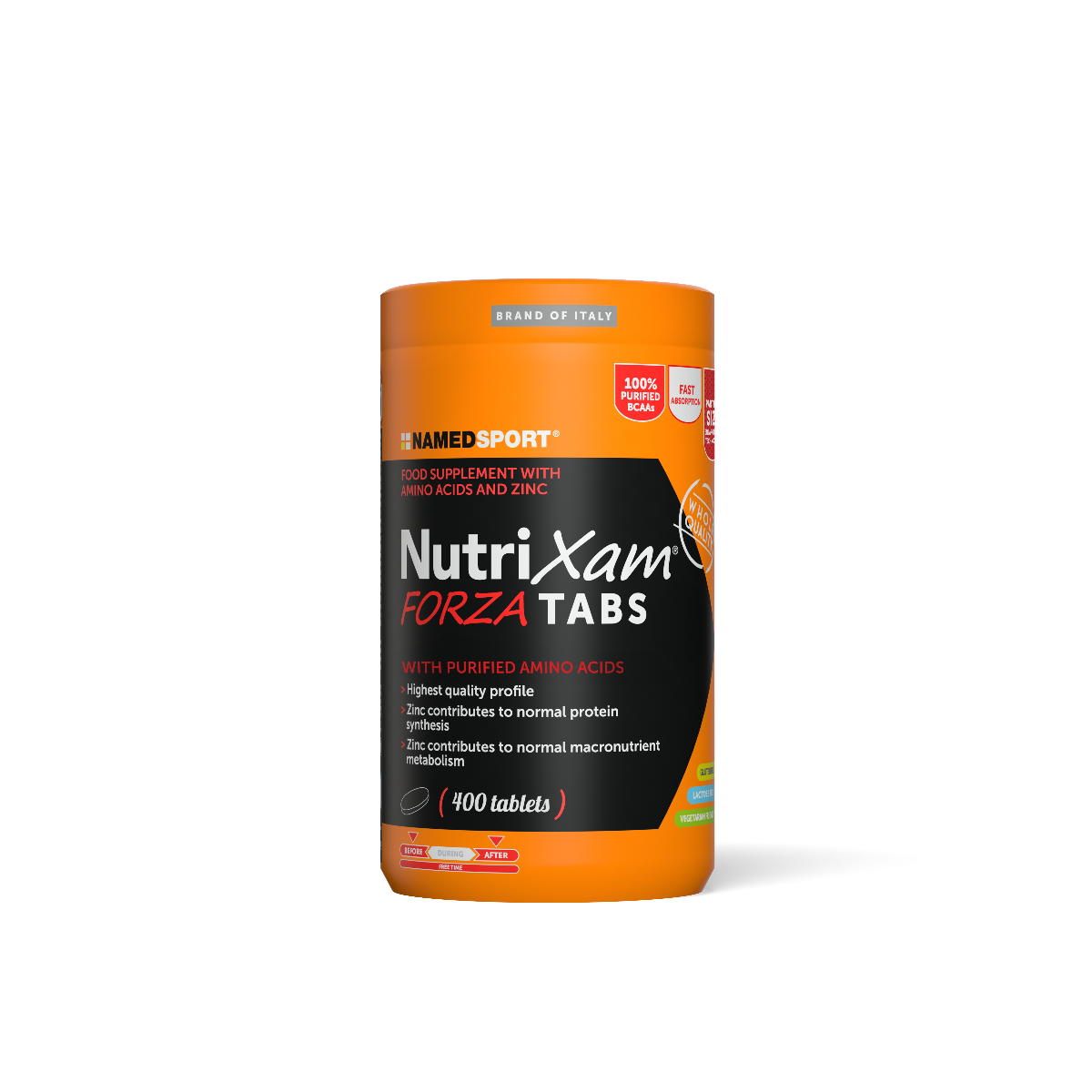 NAMEDSPORT Nutrixam Forza Tabs 400 cpr