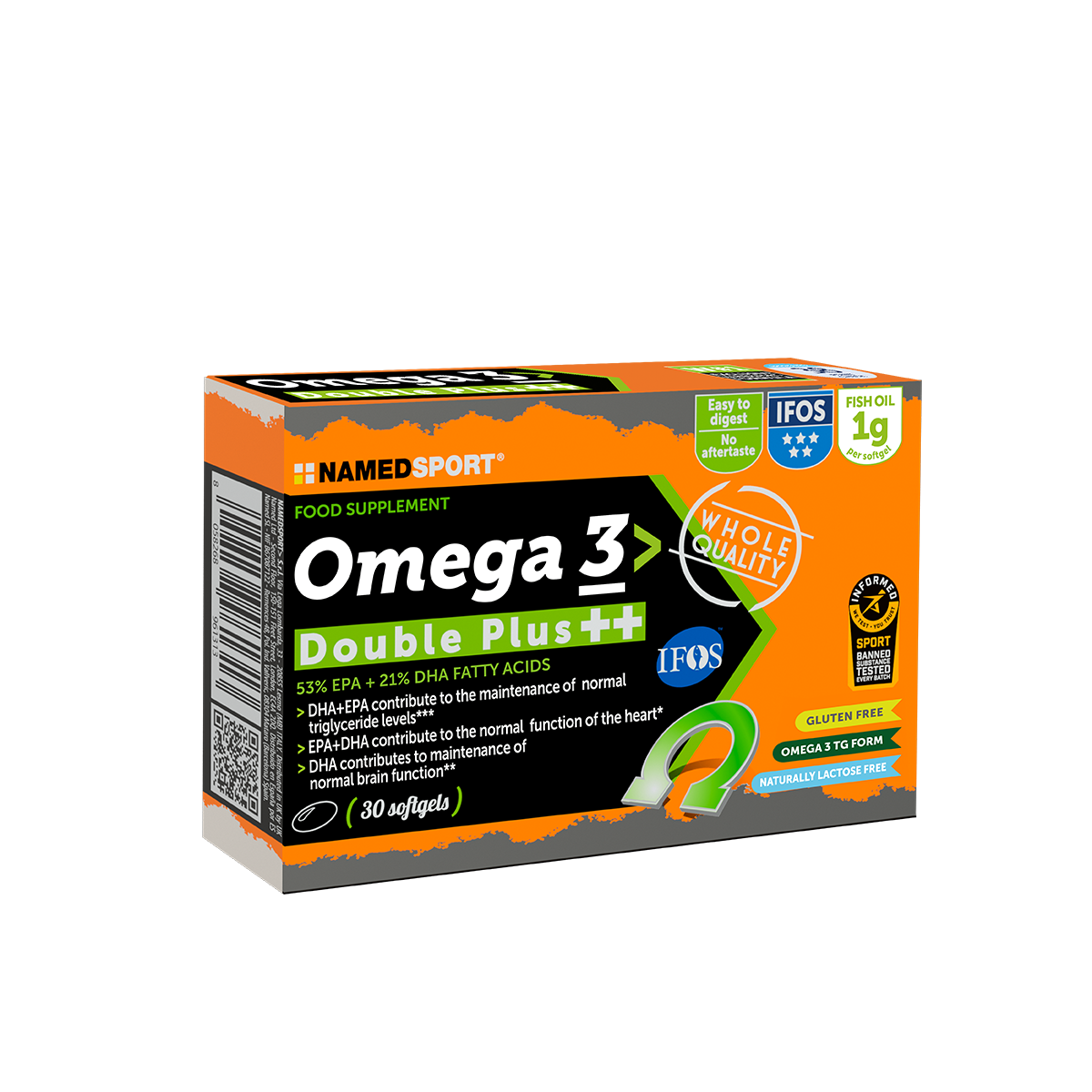 NAMEDSPORT Omega3 Double Plus++ 30 softgel
