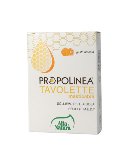 PROPOLINEA TAVOLETTA MASTICABILE ARANCIA