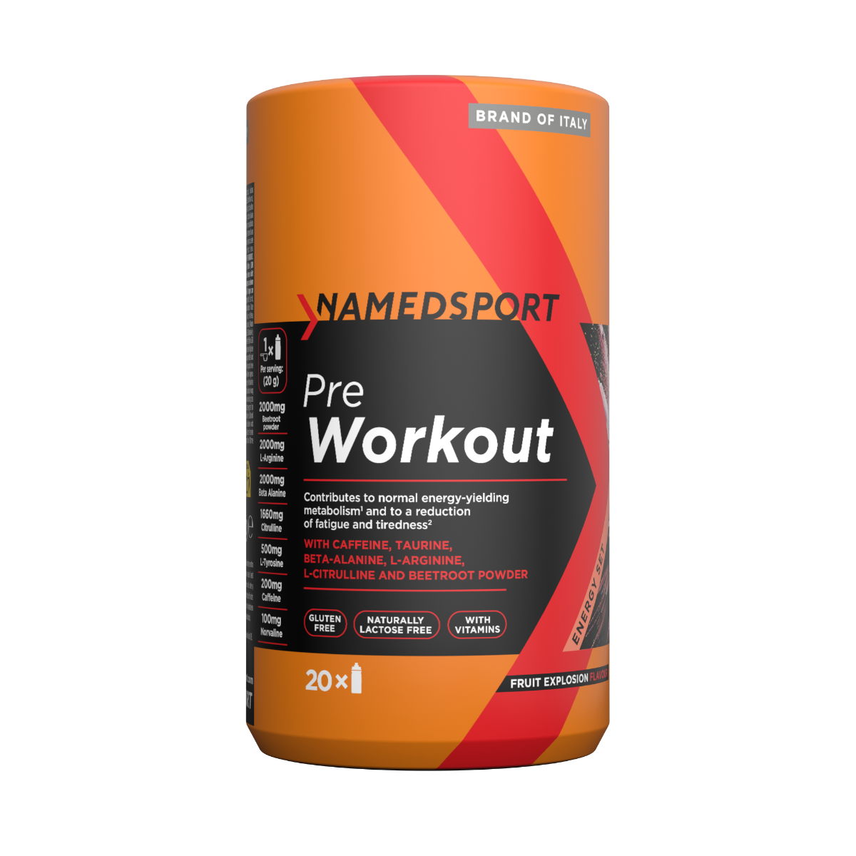 NAMEDSPORT Pre Workout 400g