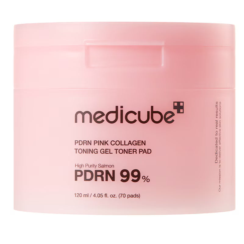 Medicube Pdrn Pink Collagen Toning Gel Toner Pad 70 Pads