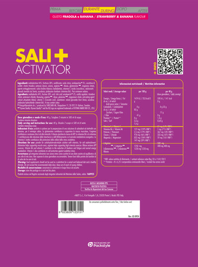 +Watt Sali+ Activator - Fragola e banana