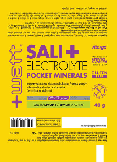 +Watt Sali+ Electrolyte Pocket Minerals - Limone