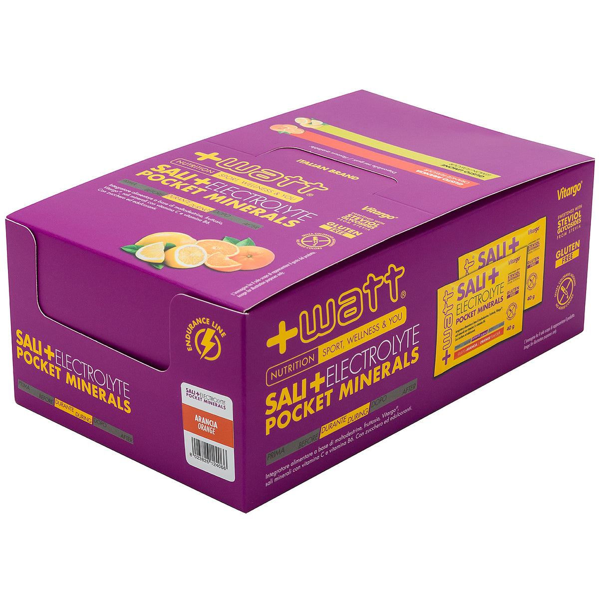 +Watt Sali+ Electrolyte Pocket Minerals - Arancia