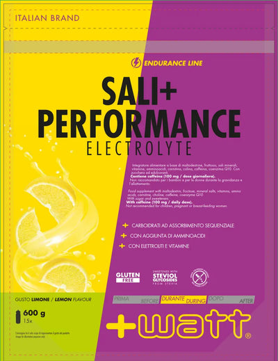+Watt Sali+ Performance Electrolyte - Limone