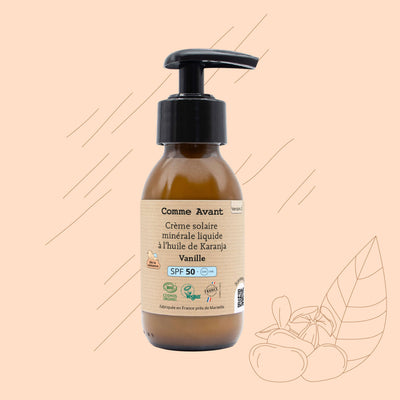 Crema Solare Viso e Corpo SPF50 Liquida - Comme Avant 90ml