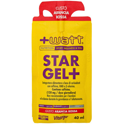 +Watt Star Gel+ - Arancia rossa