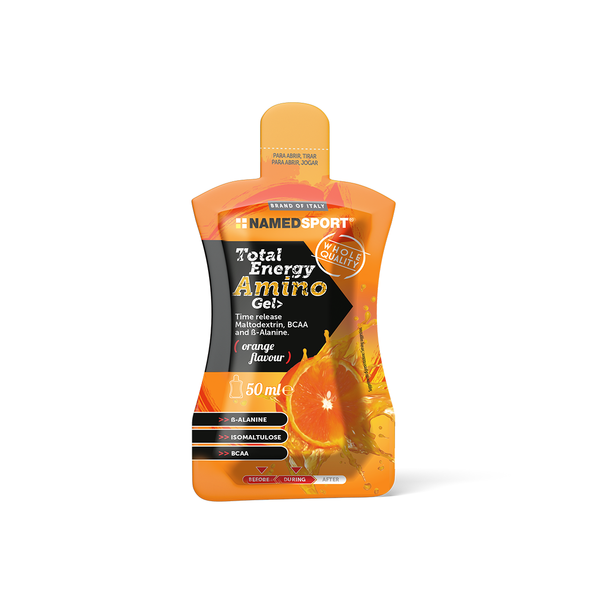 NAMEDSPORT Total Energy Amino Gel Orange