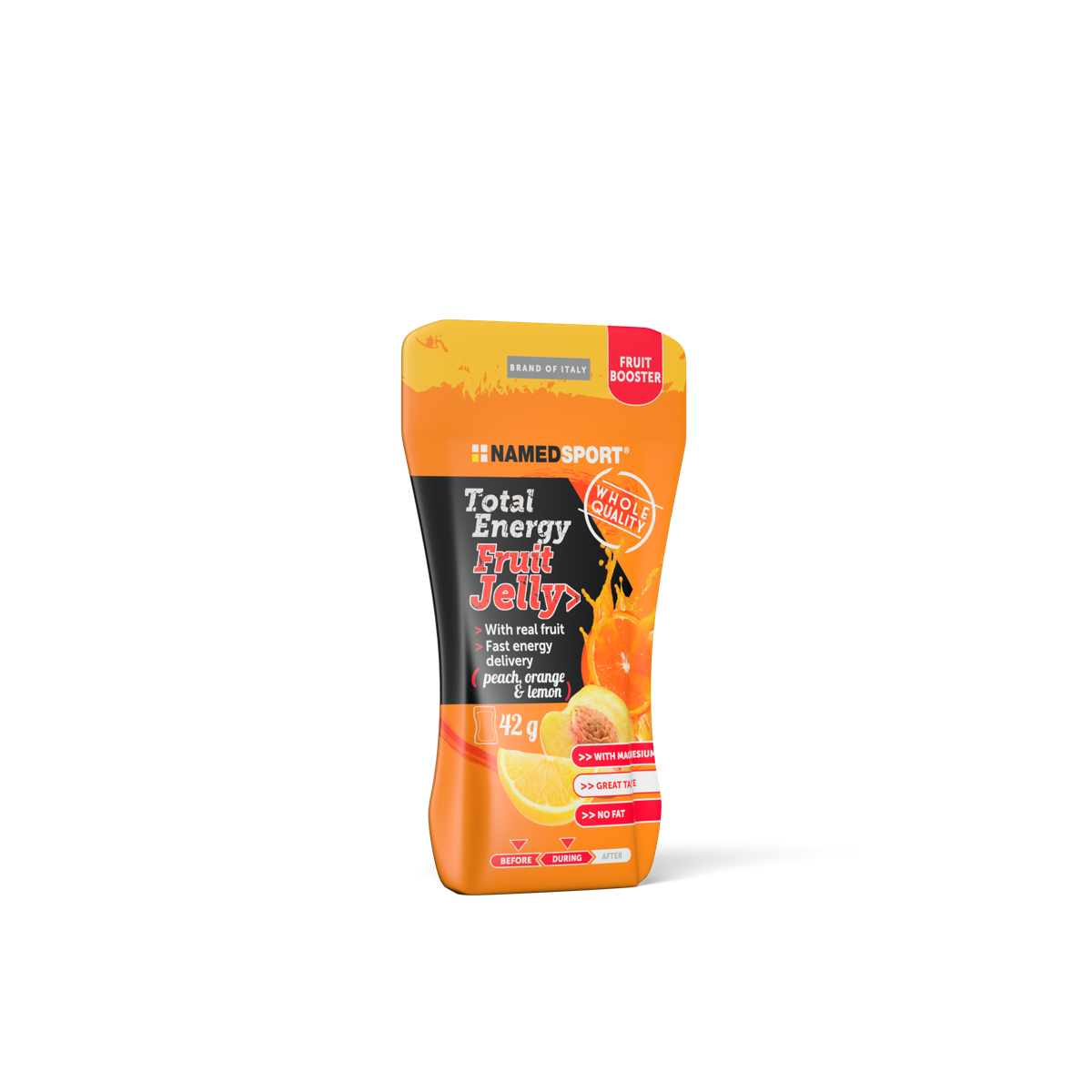 NAMEDSPORT Total Energy Fruit Jelly Peach Orange & Lemon