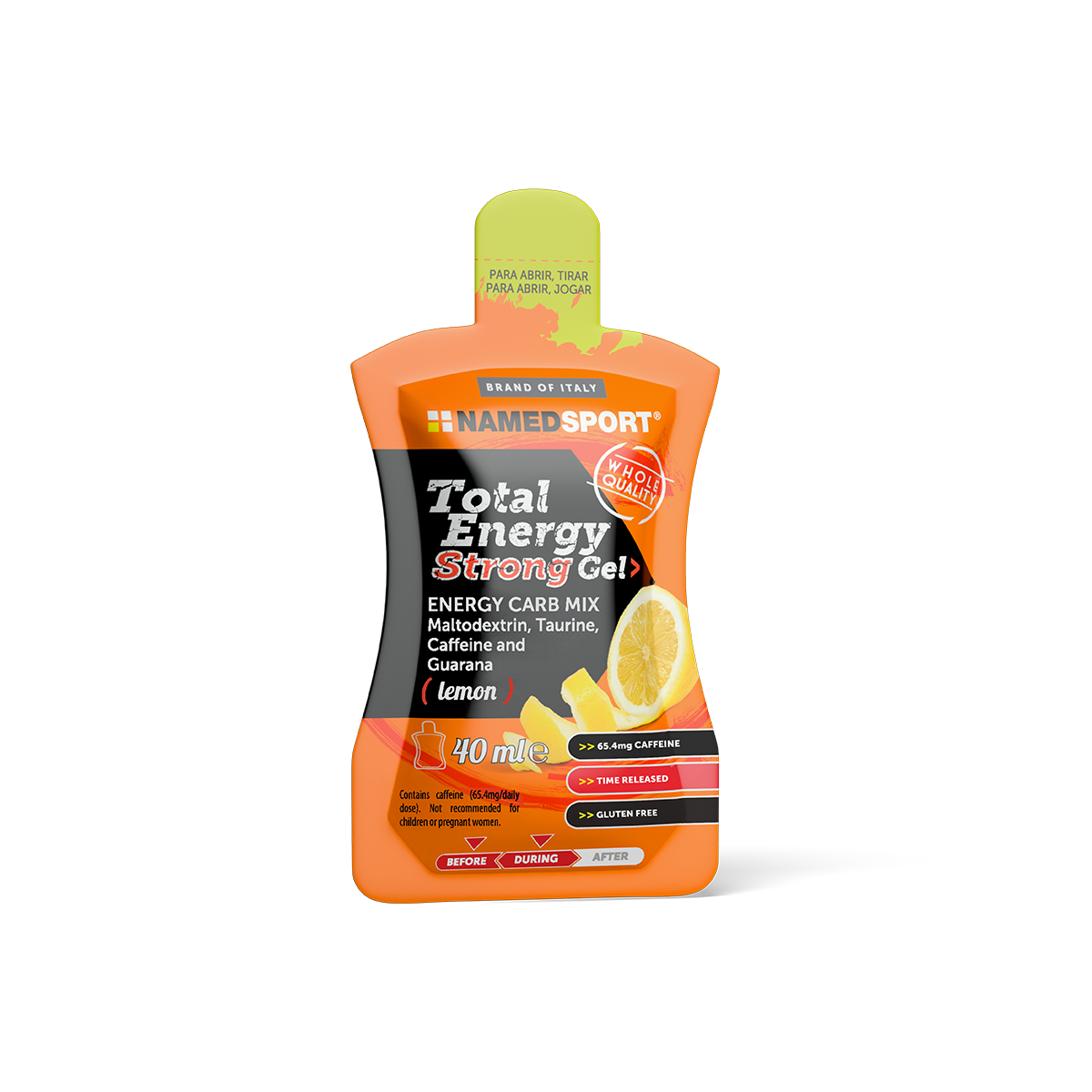NAMEDSPORT Total Energy Strong Gel Lemon