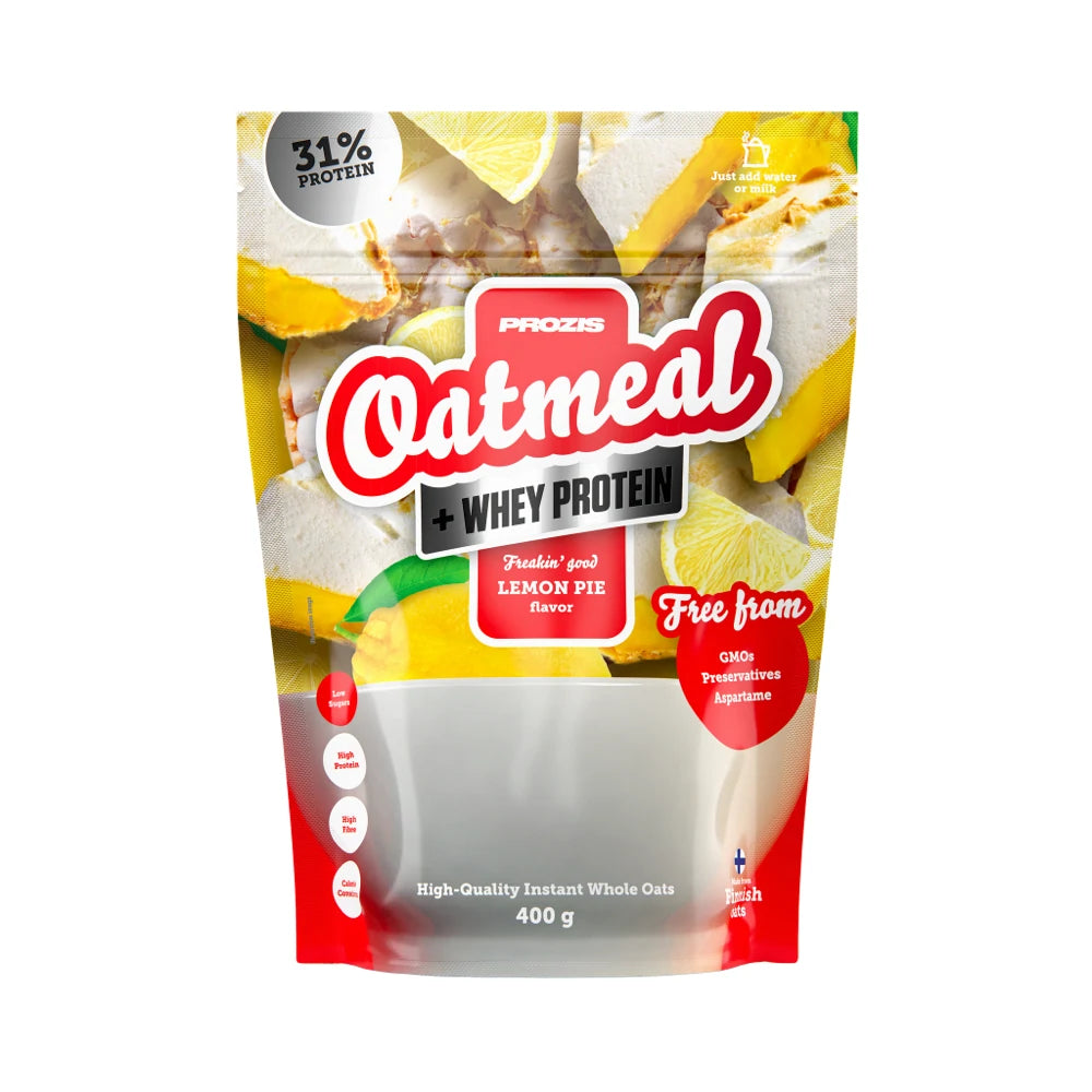 Oatmeal + Whey - Torta al limone