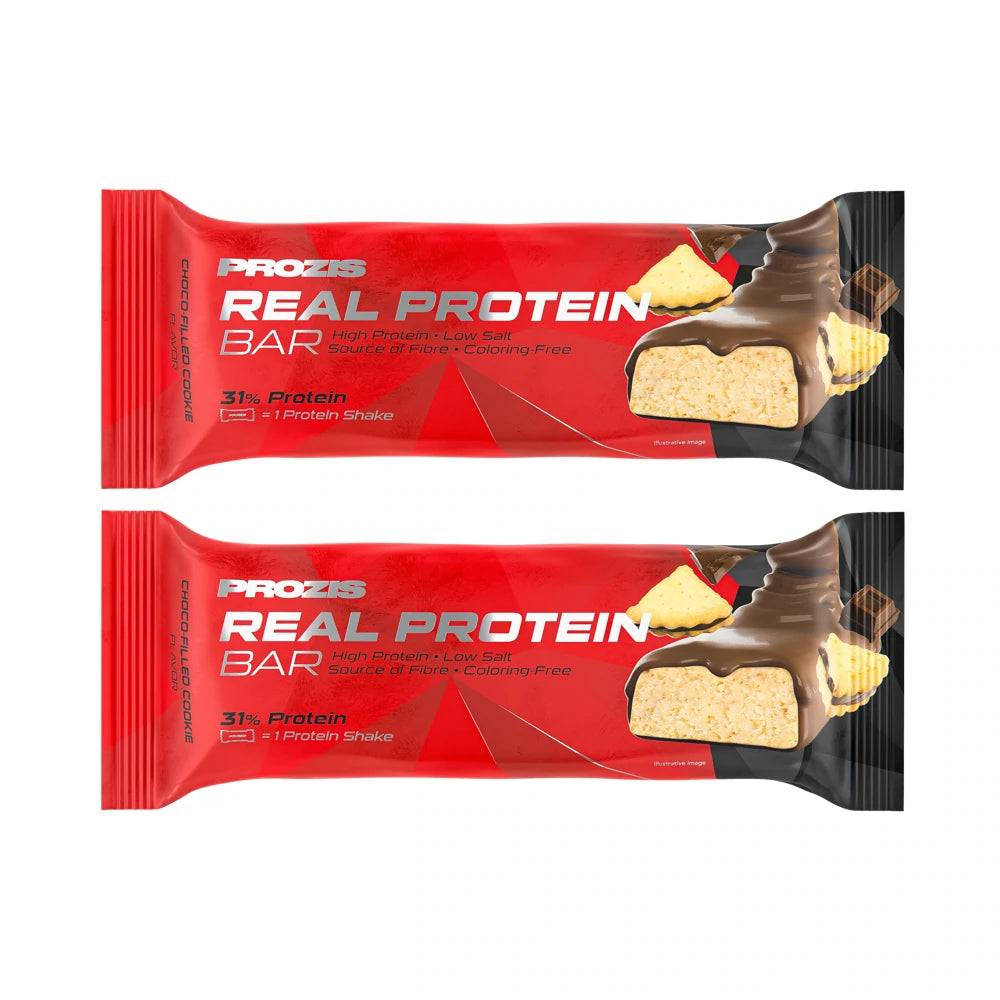 Real Protein Bar - Biscotto ripieno di cioccolato