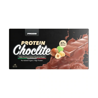 Barretta Proteica Choclite - Cioccolato al Latte e Crema di Nocciole